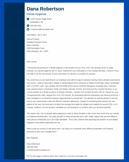 Professional Custom Cover Letter –