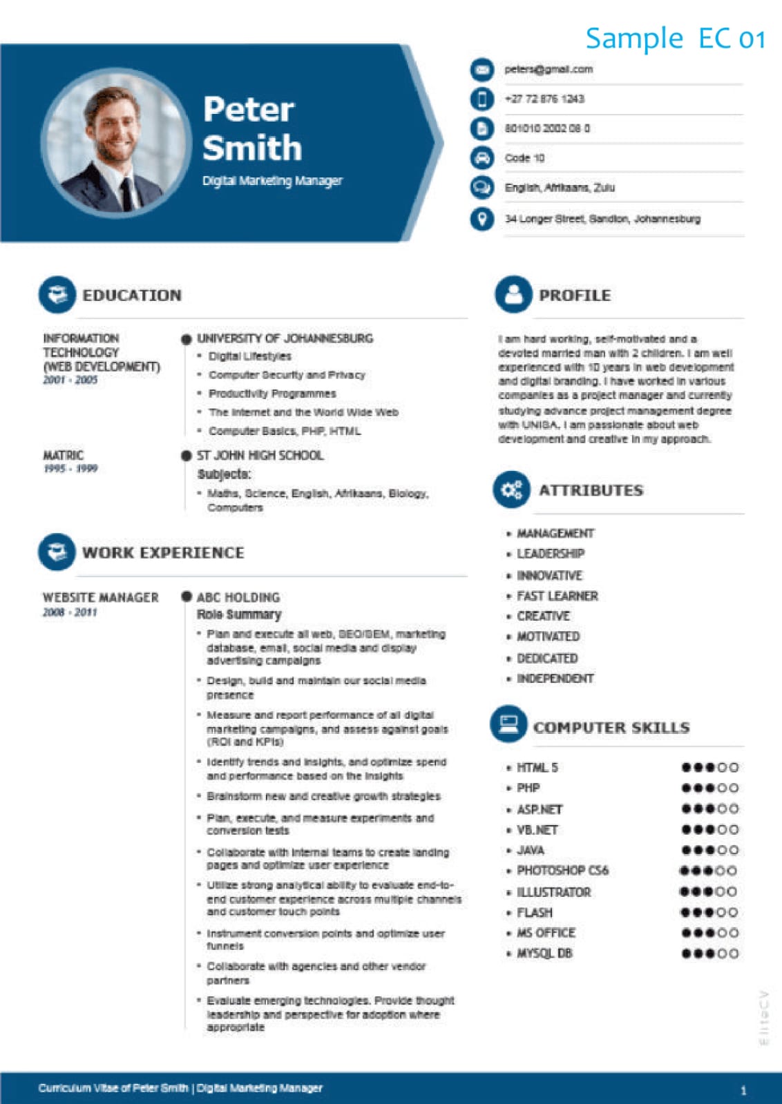 Modern Professional Resume Template Price Starting From PKR-1500 Modern Professional Resume Template Price Starting From PKR-1500